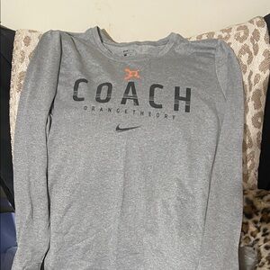 Orangetheory Gray Long Sleeve Shirt
